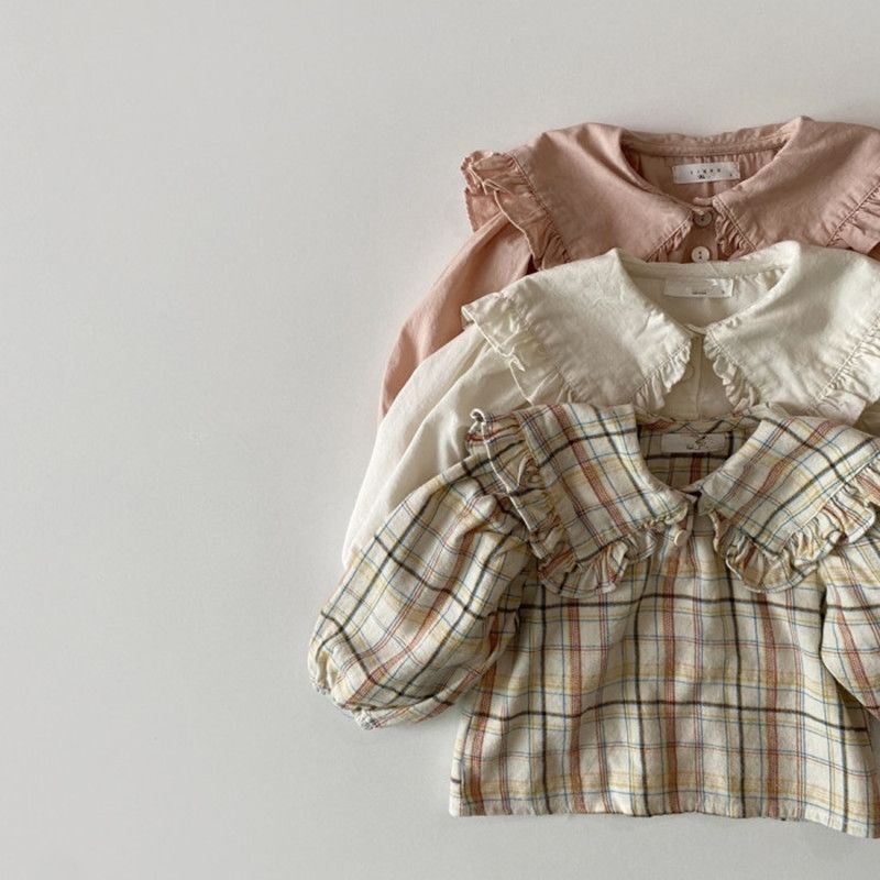 Cute Solid Color Cotton T-shirts & Blouses