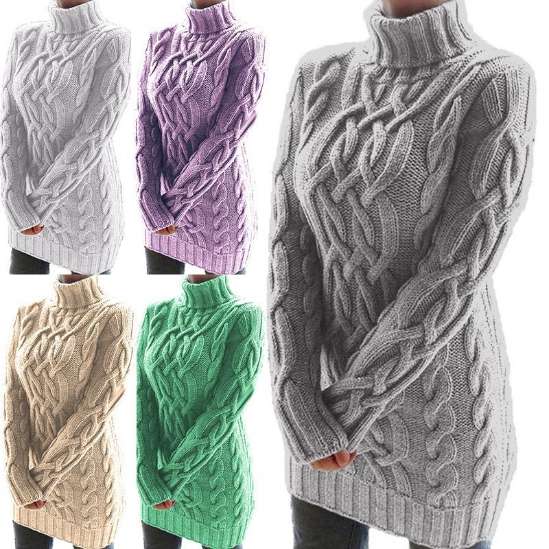 Femmes Chandail Manche Longue Pulls & Cardigans Décontractée Style Classique Couleur Unie