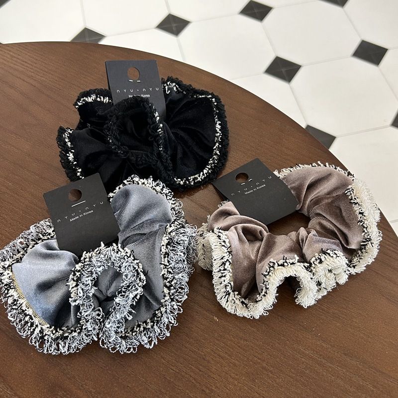 Women's Simple Style Solid Color Cloth Hair Tie