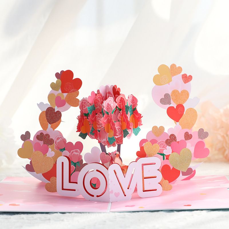 Valentinstag Süß Süss Brief Herzform Spezial Papier Täglich Festival