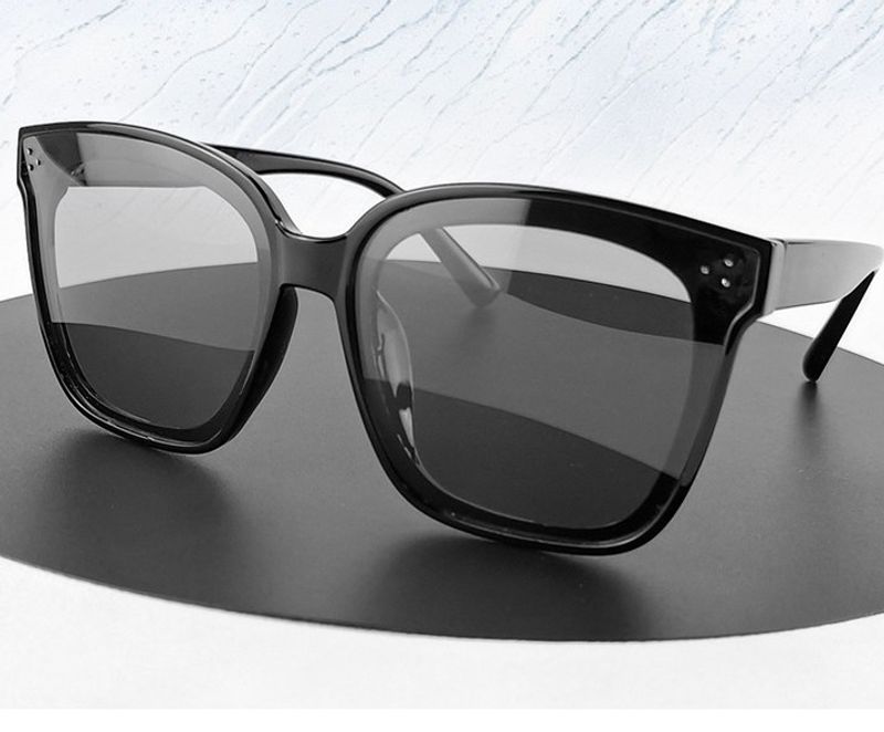 Einfacher Stil Einfarbig Tak Quadrat Vollbild Sonnenbrille Der Frauen