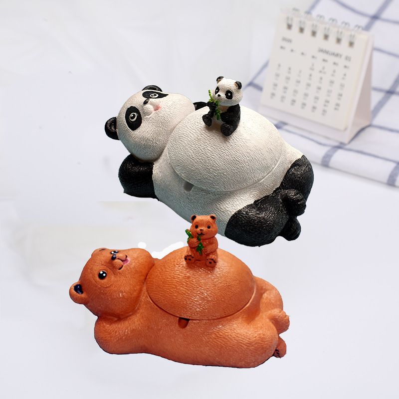 Cartoon Style Bear Synthetic Resin Ornaments
