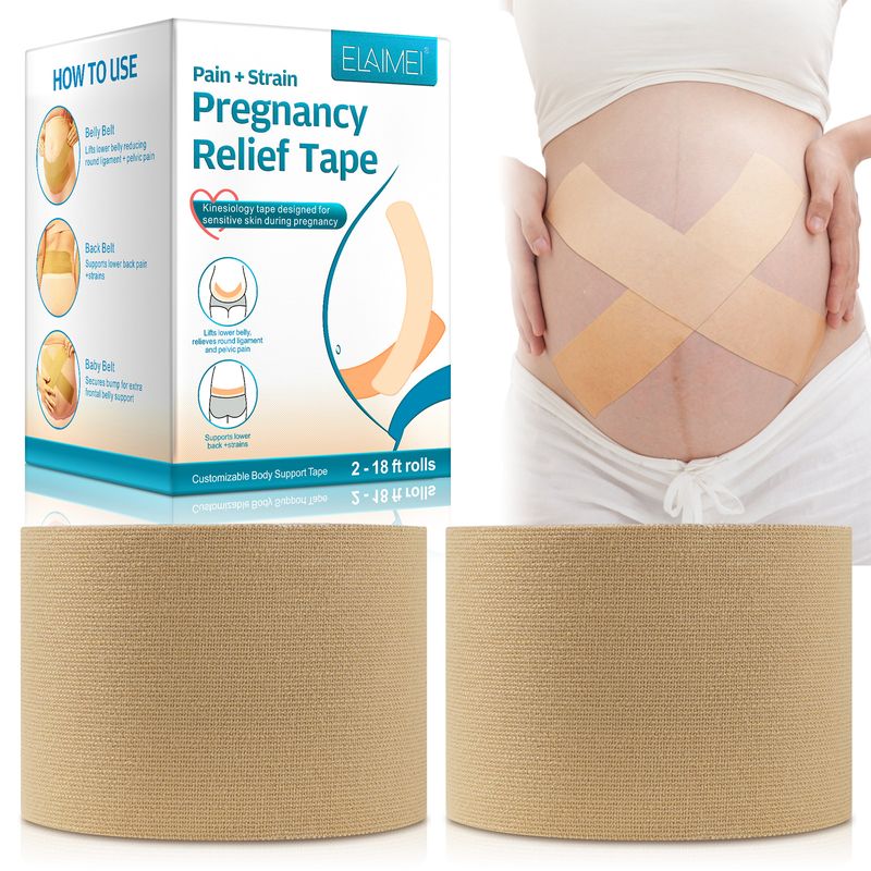 Solid Color Pregnant Women's Pressure Relief Belt
