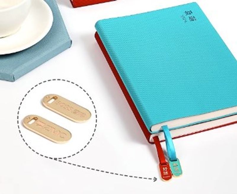 1 Piece Solid Color Class Learning Pu Leather Novelty Notebook