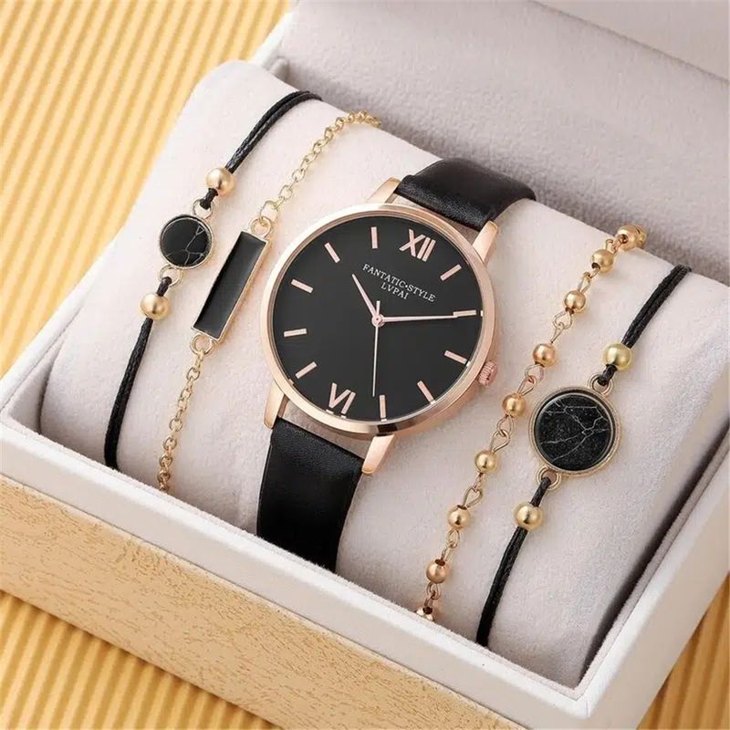 Elegante Estilo Simple Geométrico Hebilla Cuarzo Relojes De Mujer