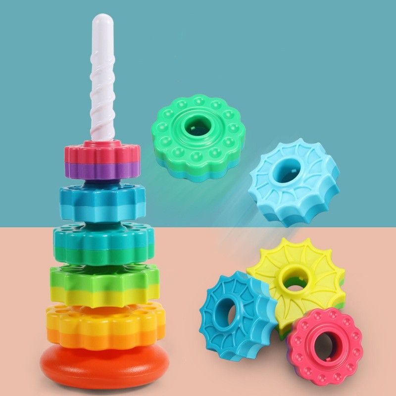 Table & Floor Games Color Block Plastic Toys