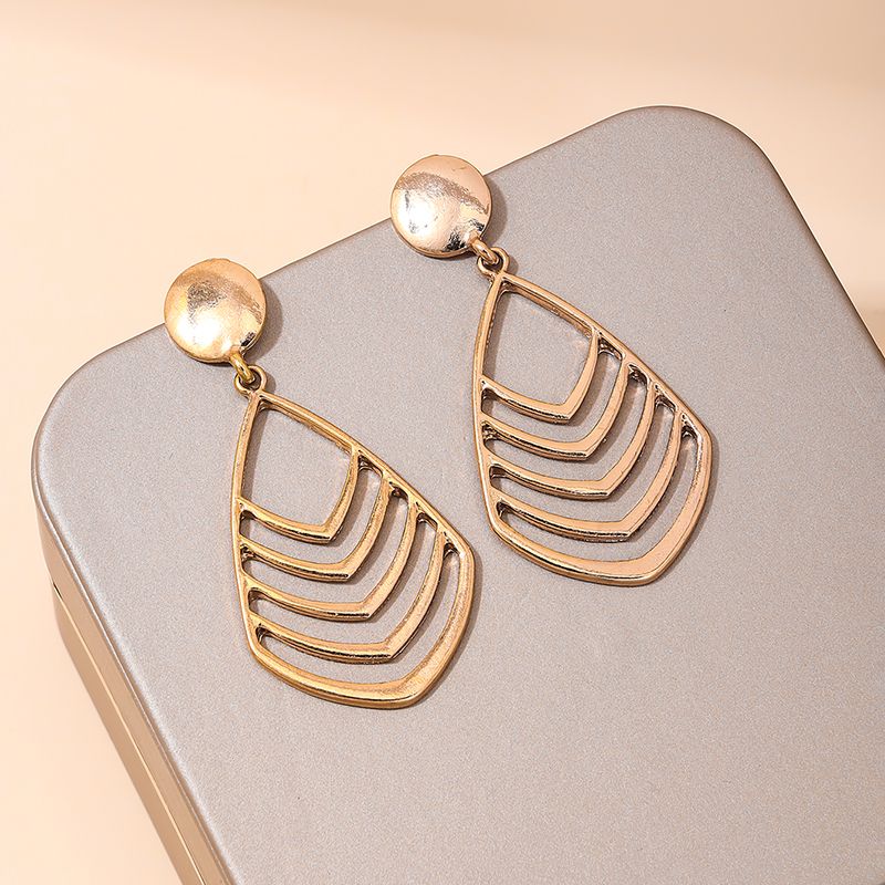 1 Pair Casual Simple Style Geometric Alloy Drop Earrings