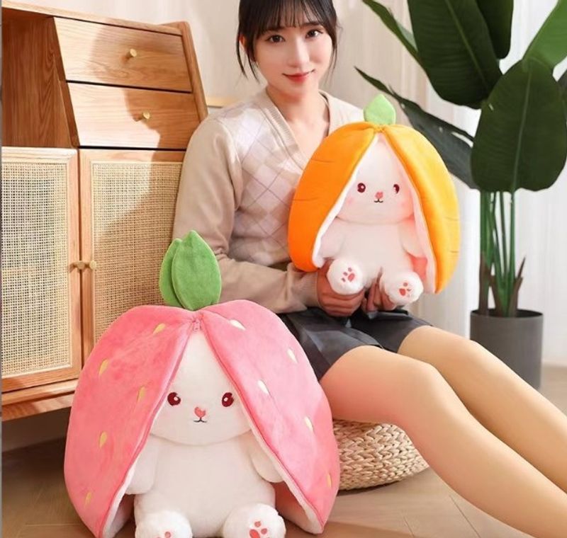 Stuffed Animals & Plush Toys Rabbit Fruit Pp Cotton Toys