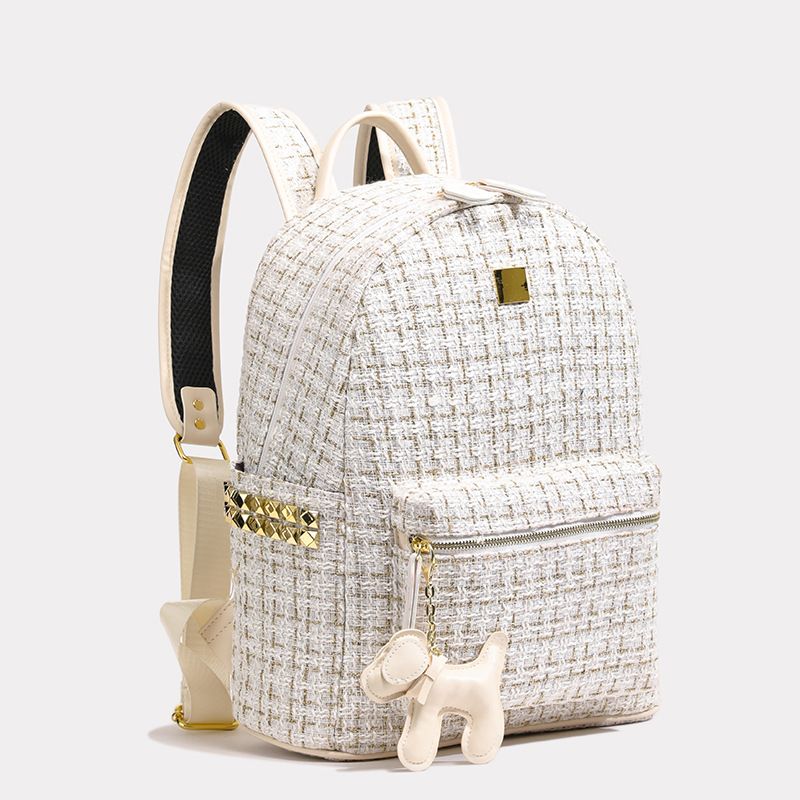 Plaid Casual Daily Shopping Women's Backpack