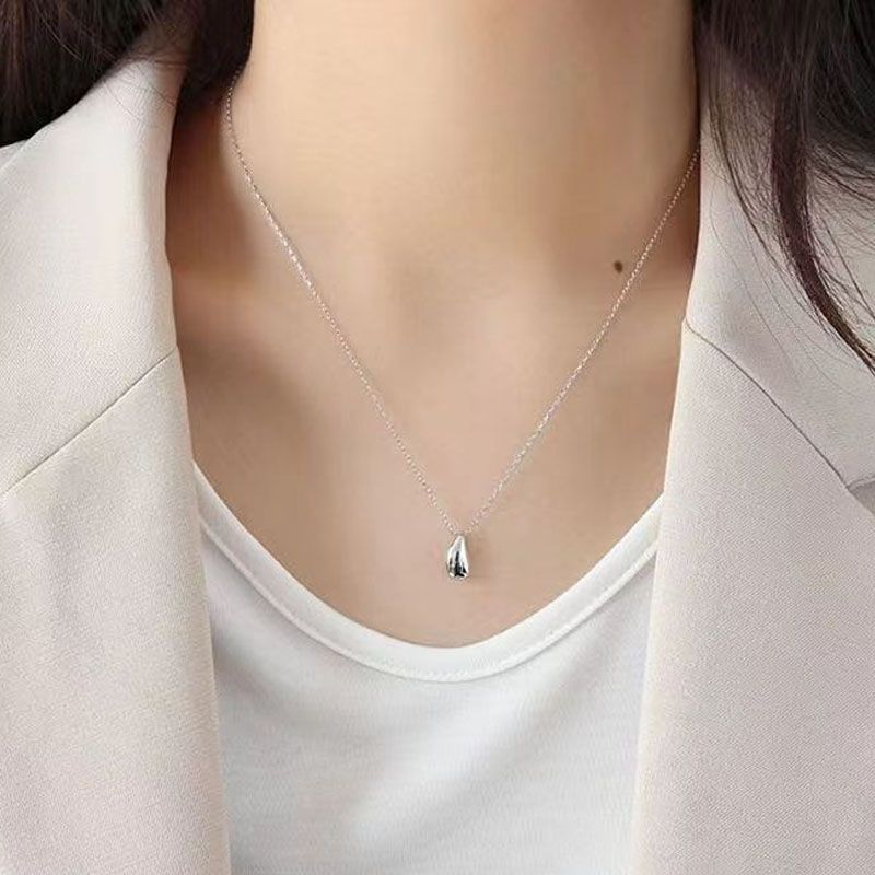Ig Style Water Droplets Stainless Steel Charms