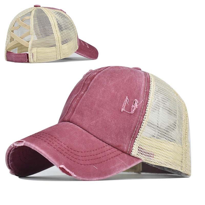 Women's Casual Simple Style Solid Color Curved Eaves Baseball Cap