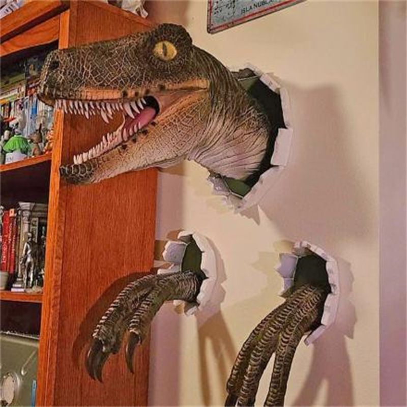 Süß Komisch Dinosaurier Kunstharz Ornamente