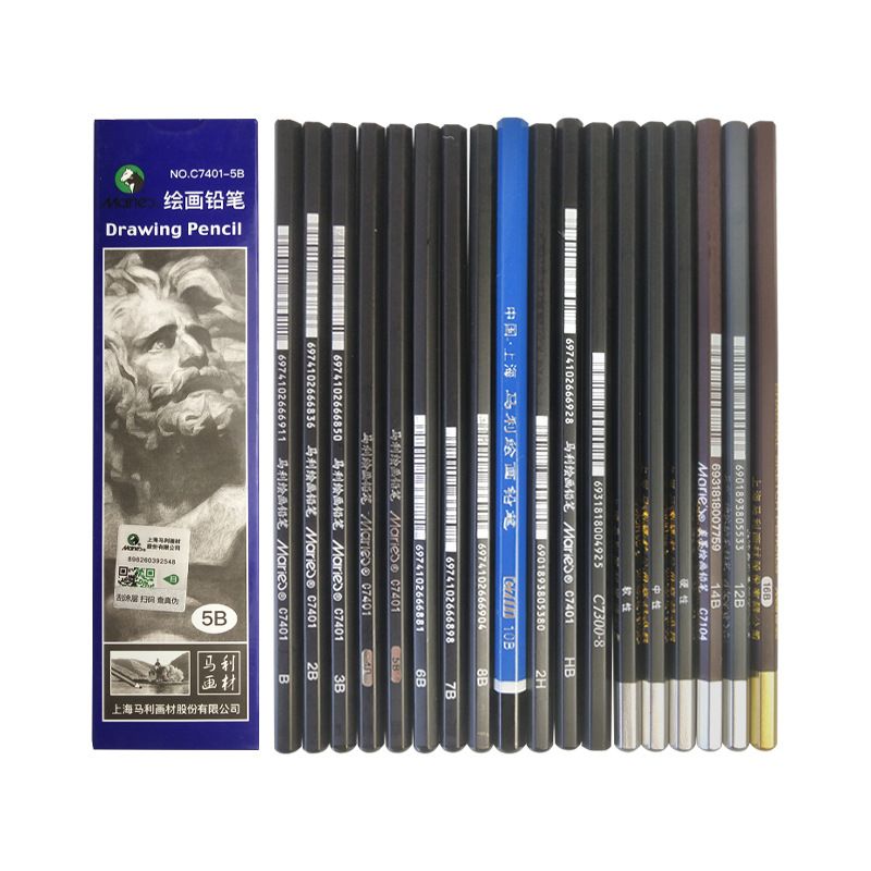 1 Set Solid Color Class Learning Daily Wood Cute Pencil