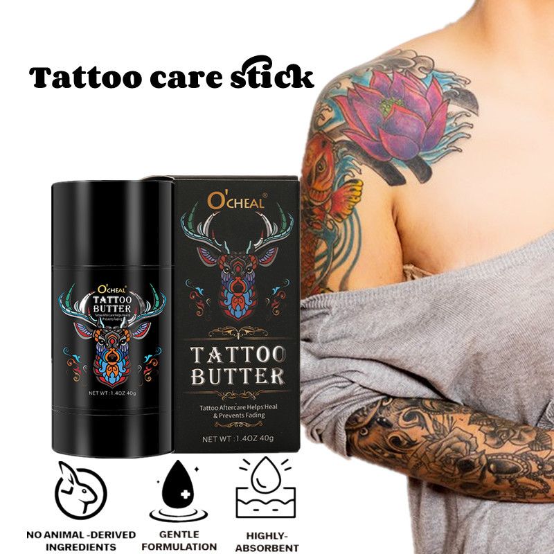 Color Sólido Palillo Para El Cuidado Del Tatuaje Estilo Clásico Cuidado Personal