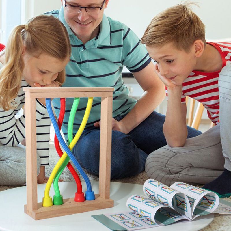 Tisch- Und Bodenspiele Kleinkind (3-6 Jahre) Farbblock Holz Spielzeug
