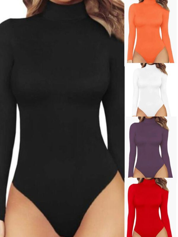 Women's Bodysuits Bodysuits Streetwear Solid Color