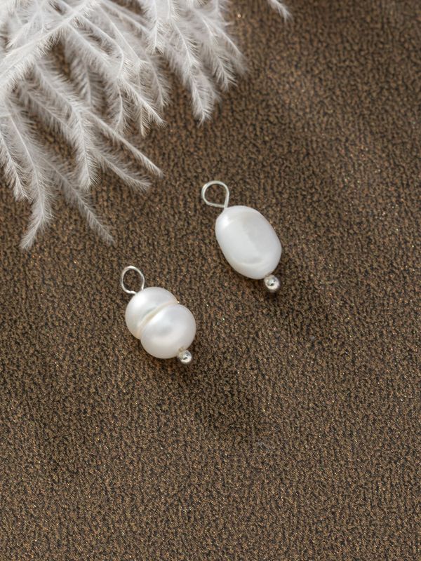 Basic Baroque Style Handmade Oval Freshwater Pearl Jewelry Accessories