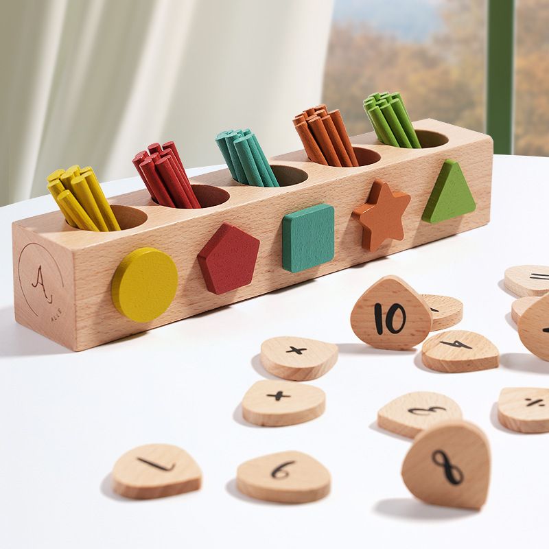 Lernspielzeug Kleinkind (3-6 Jahre) Brief Holz Spielzeug