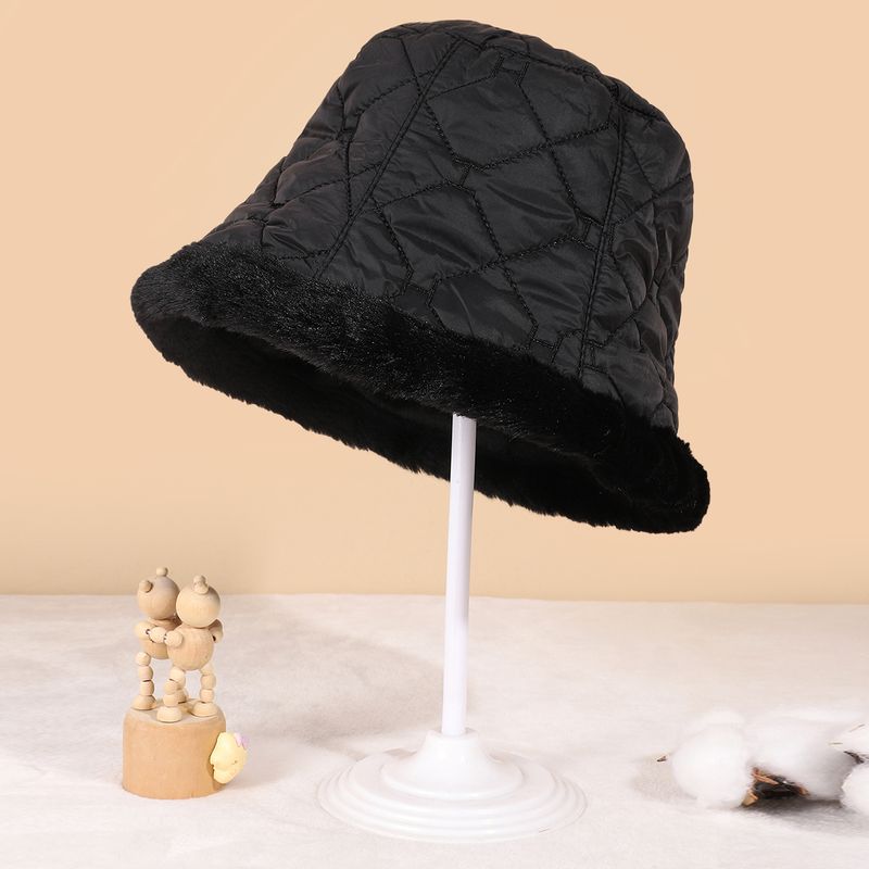 Girl's Casual Elegant Cute Solid Color Bucket Hat