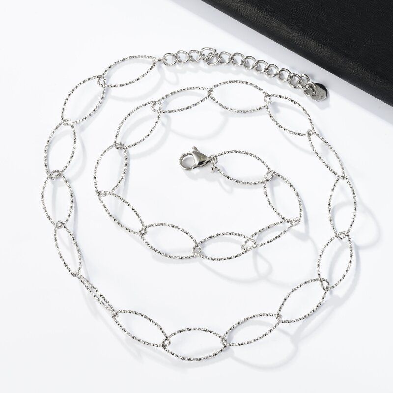 304 Stainless Steel Basic Plating Geometric Necklace