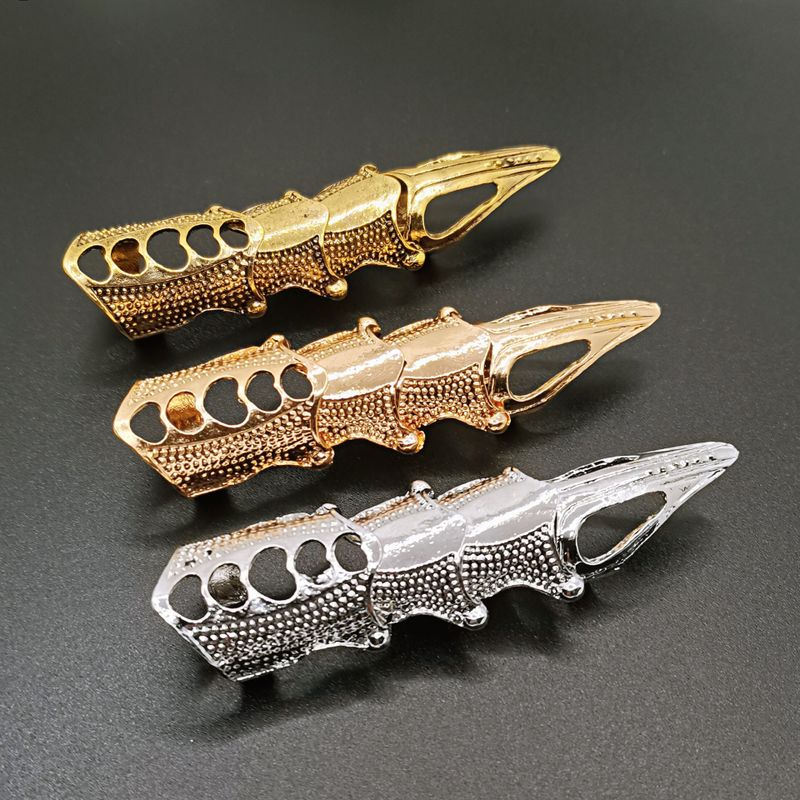 1 Piece Punk Solid Color Alloy Plating Unisex Rings