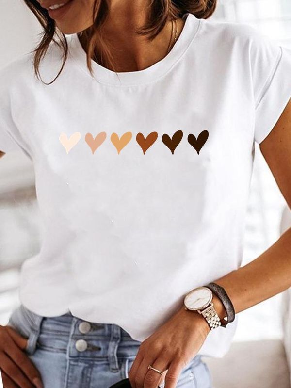 Women's T-shirt Short Sleeve T-shirts Printing Mama Printing