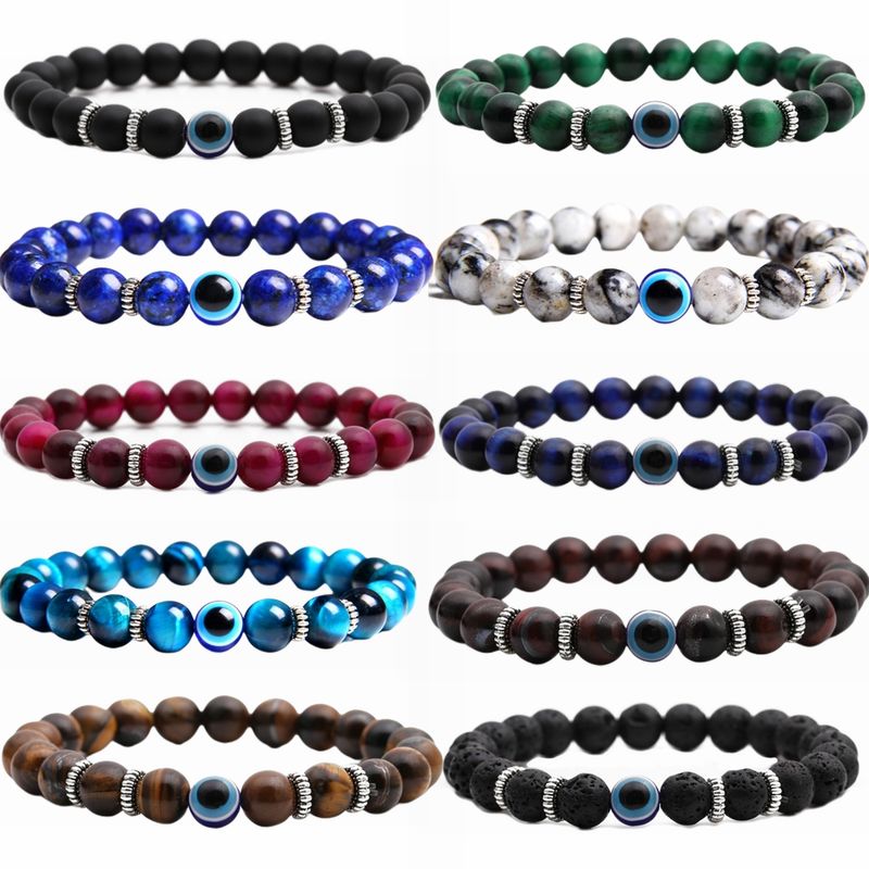 1 Piece Fashion Devil's Eye Beaded Unisex Bracelets