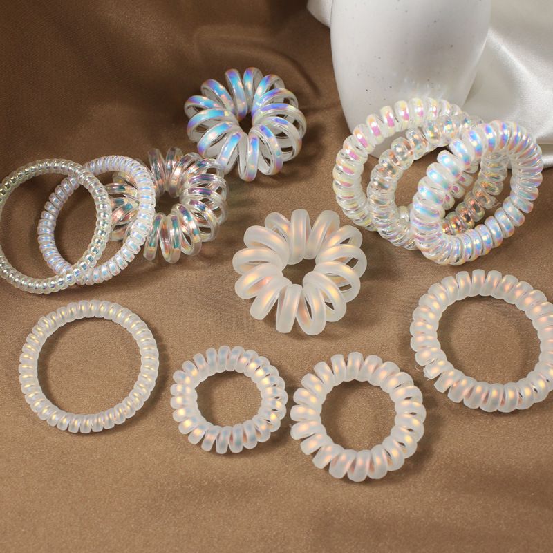 Fashion Colorful Resin Hair Tie
