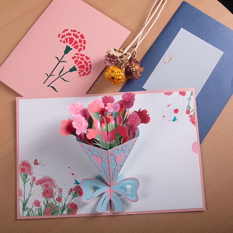 1 Stück Mode Blume Spezial Papier Lehrertag