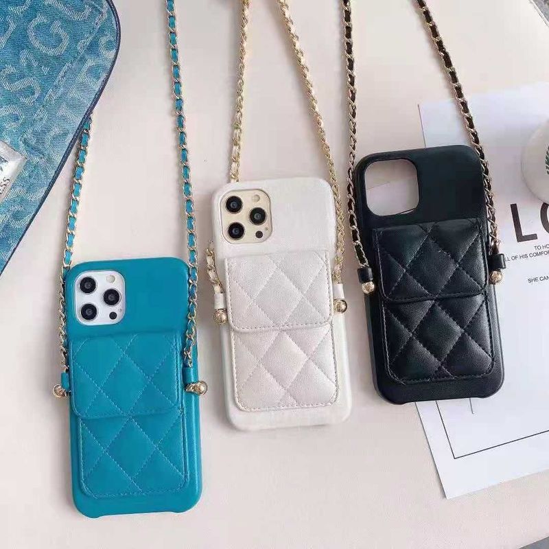 Cartoon Style Lingge Pu Leather   Phone Cases