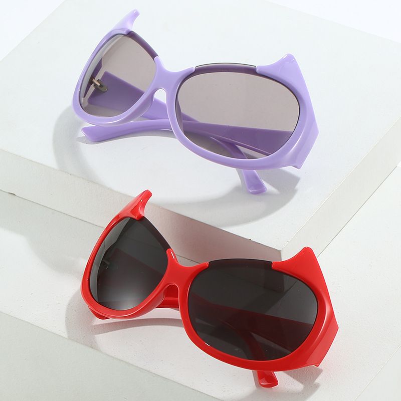 Fashion Pc Special-shaped Mirror Full Frame Women's Sunglasses