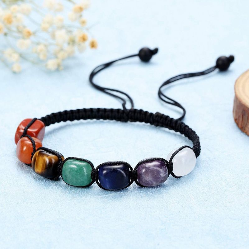 Mode Bunt Ein Naturstein Perlen Armbänder
