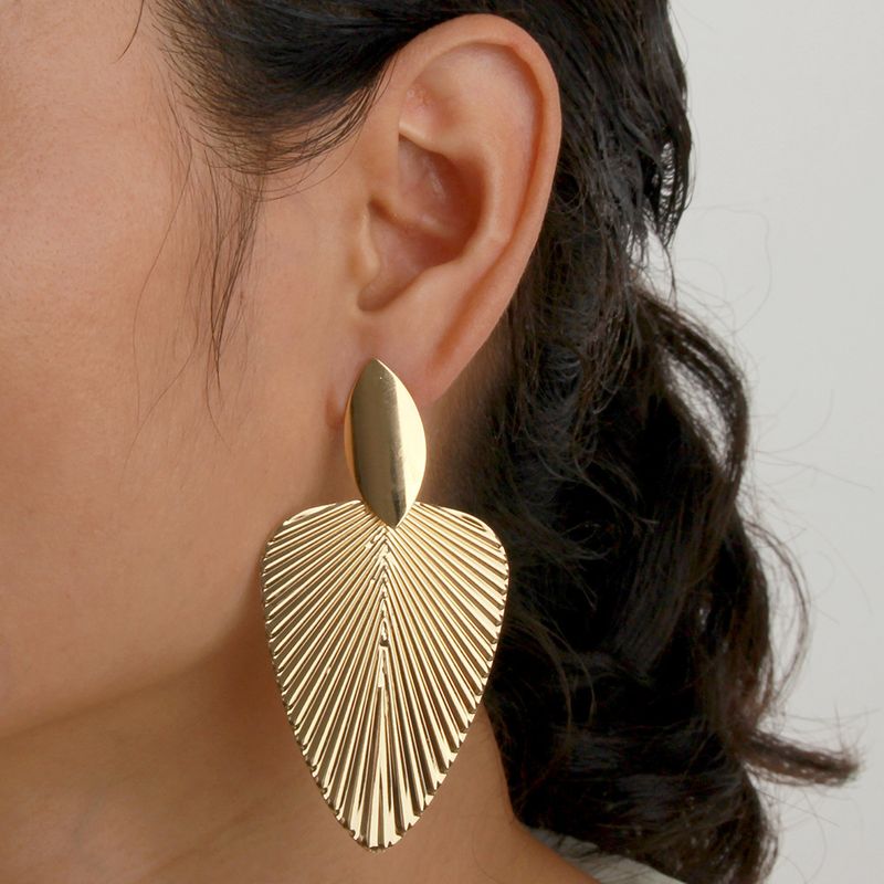 1 Pair Fashion Leaf Alloy Women's Drop Earrings