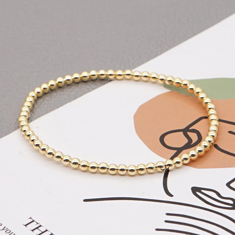 Einfacher Stil Geometrisch Kunststoff Perlen Unisex Armbänder