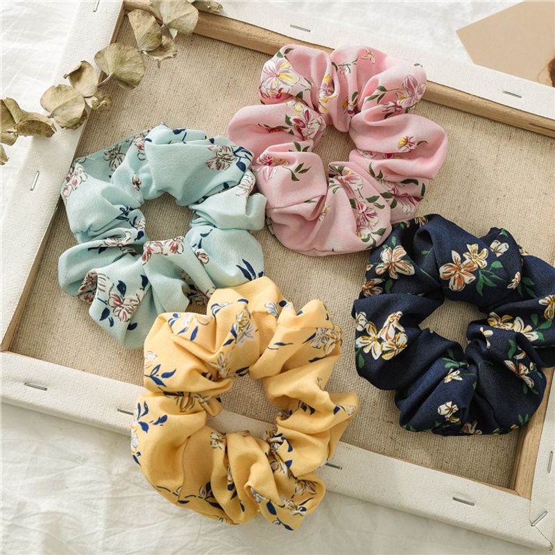 Sweet Ditsy Floral Cloth Hair Tie