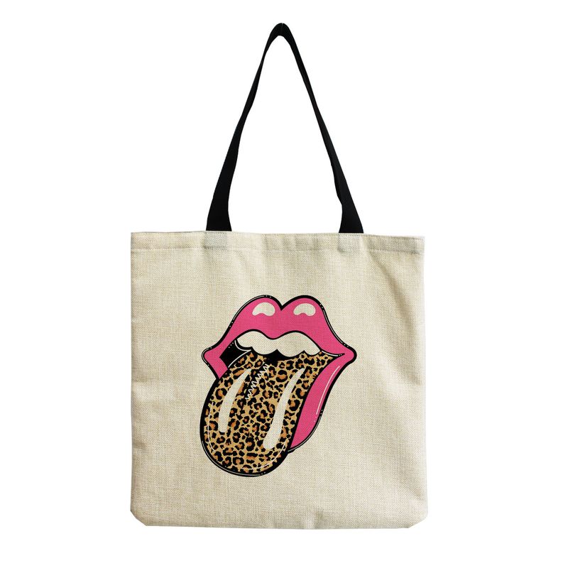 Women's Casual Letter Shopping Bags