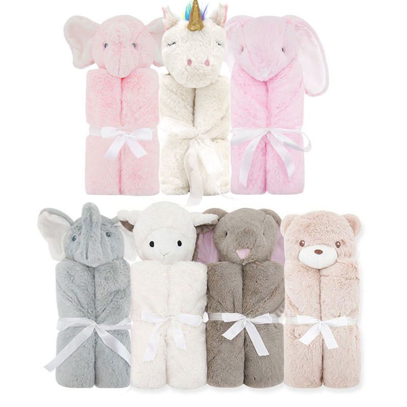 Cute Animal Cartoon Velvet Baby Accessories