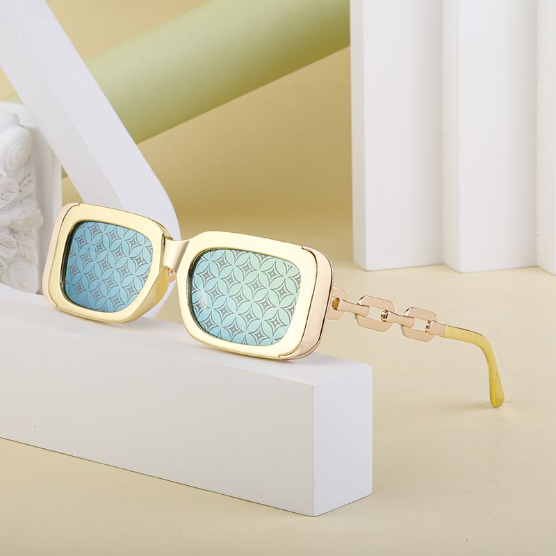 Streetwear Geometric Pc Square Full Frame Women's Sunglasses