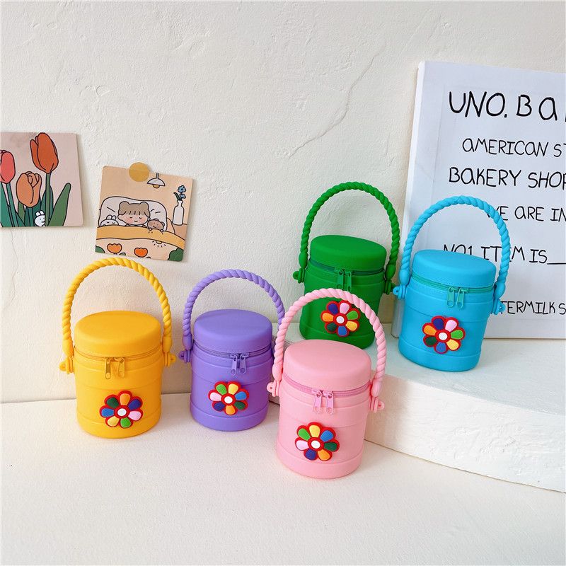 Kid's All Seasons Silica Gel Cute Handbag