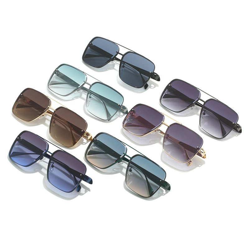 Retro Square Ac Square Full Frame Men's Sunglasses