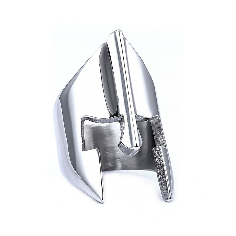 1 Piece Fashion Geometric Titanium Steel Plating Men's Rings