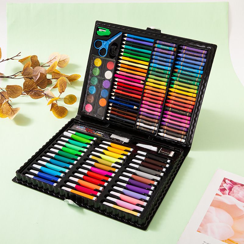 1 Set Multicolor Learning School Plastic Business Preppy Style Watercolor Pen