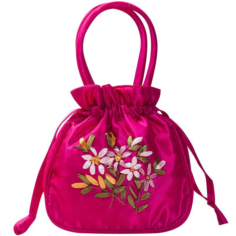 Women's Small Spring&summer Polyester Vintage Style Bucket Bag