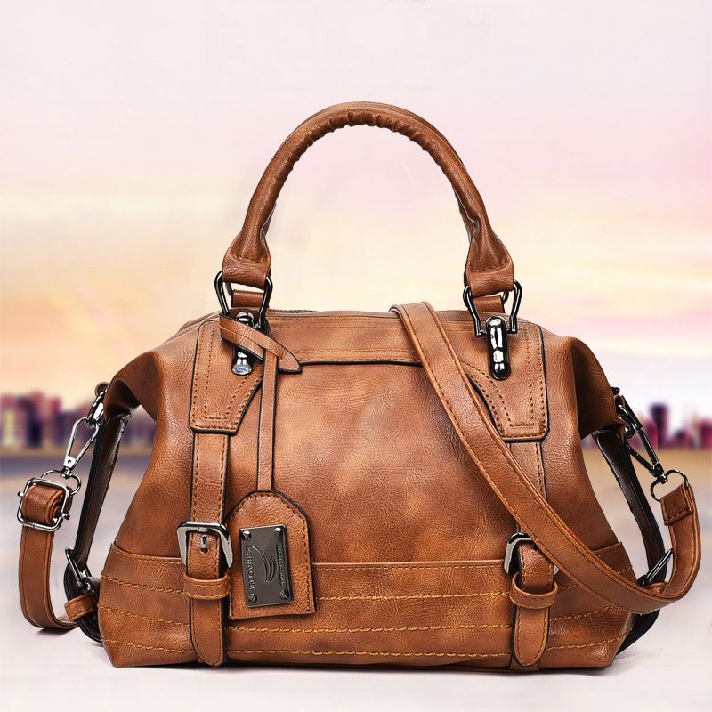 Women's Large All Seasons Pu Leather Fashion Tote Bag