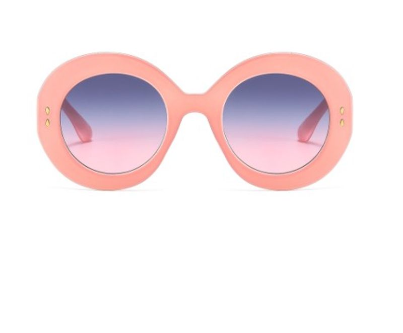 Fashion Ac Round Frame Full Frame Women's Sunglasses