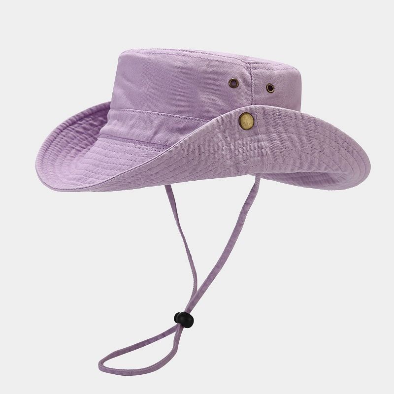 Unisex Basic Einfacher Stil Einfarbig Bucket Hat
