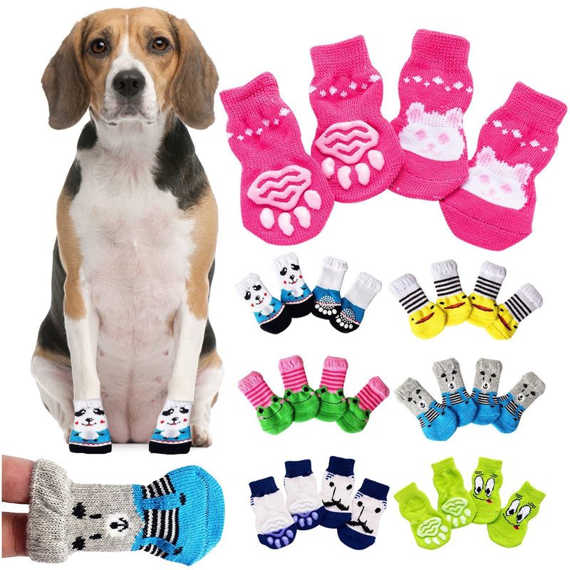 Anti-slip Dog Socks Indoor Dog Socks