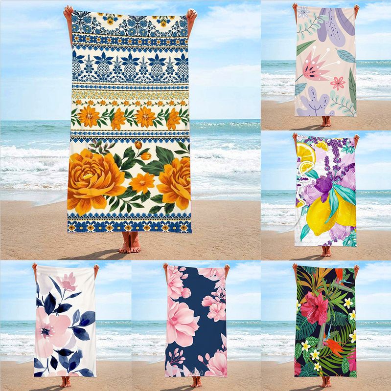 Casual Flower Beach Towels