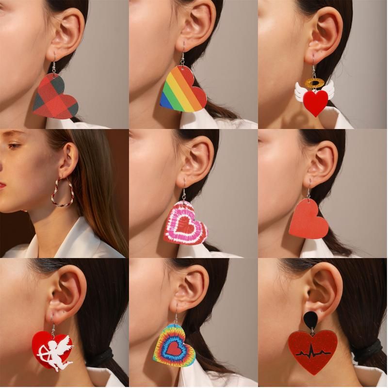 Casual Modern Style Heart Shape Key Alloy Metal Copper Asymmetrical Pearl Plating 18k Gold Plated Gold Plated Silver Plated Women's Drop Earrings