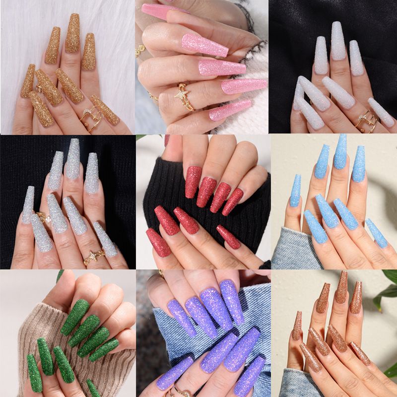 Ins Style Rose Pvc Nail Patches 1 Set